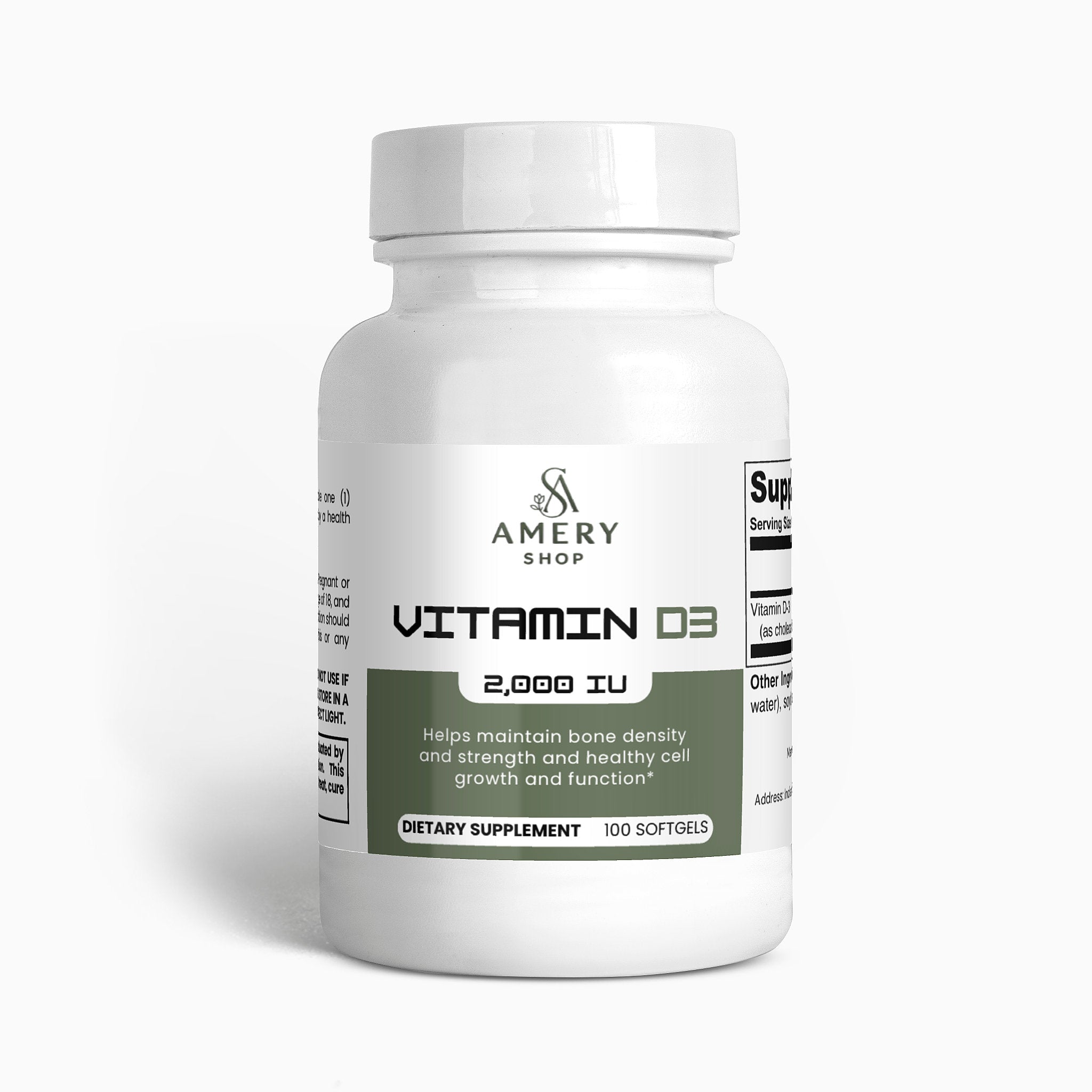 Vitamin D3 2,000 IU