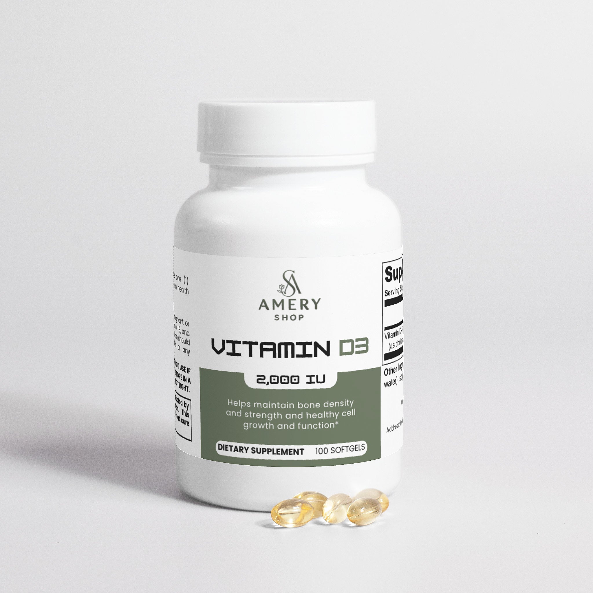 Vitamin D3 2,000 IU
