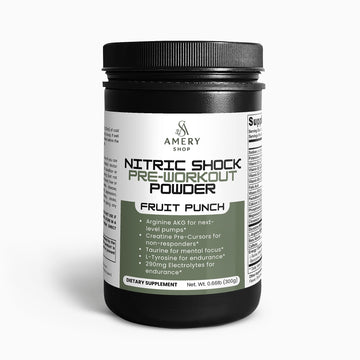 Nitric Shock Pre-Workout Powder (Fruit Punch)
