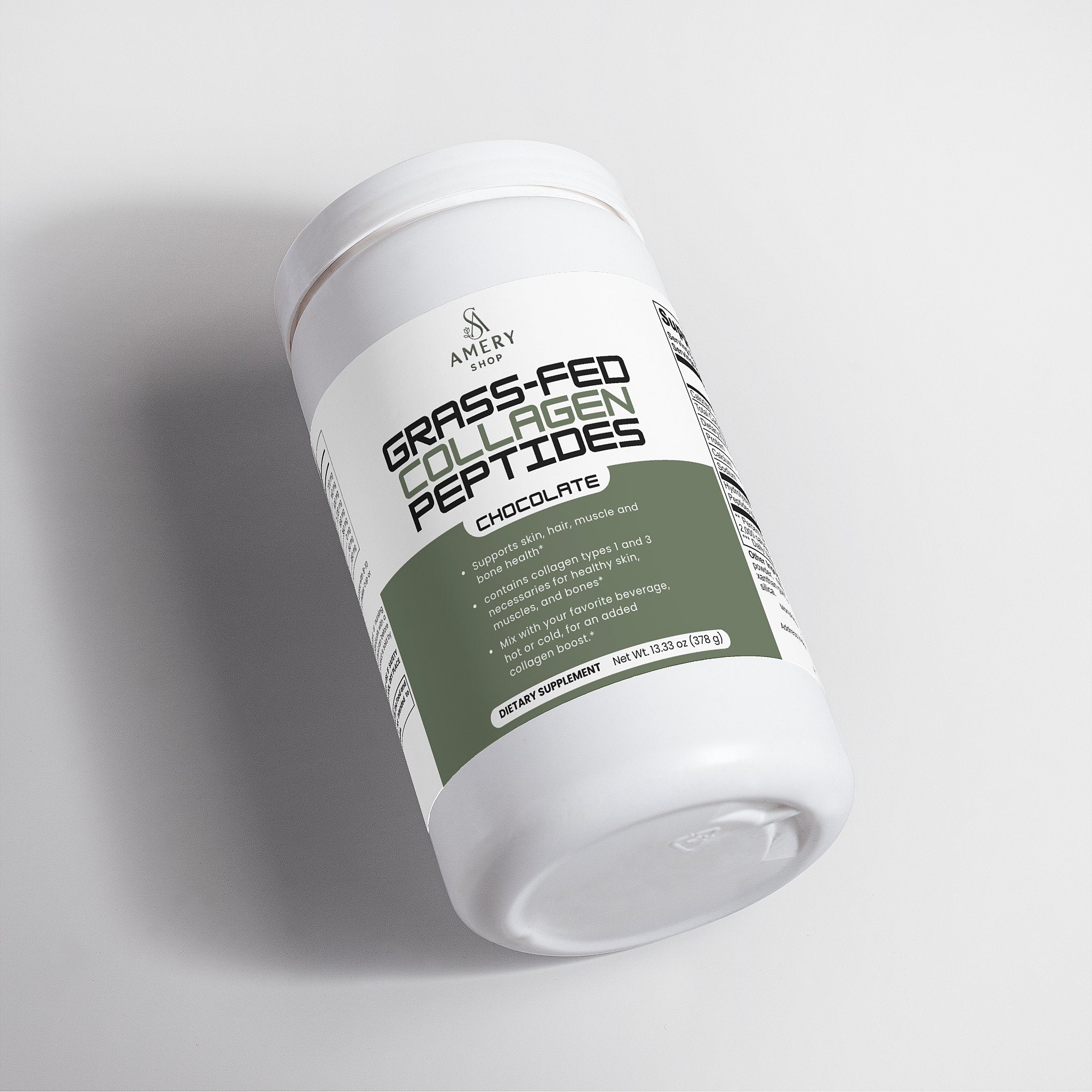 Grass-Fed Collagen Peptides Powder (Chocolate)