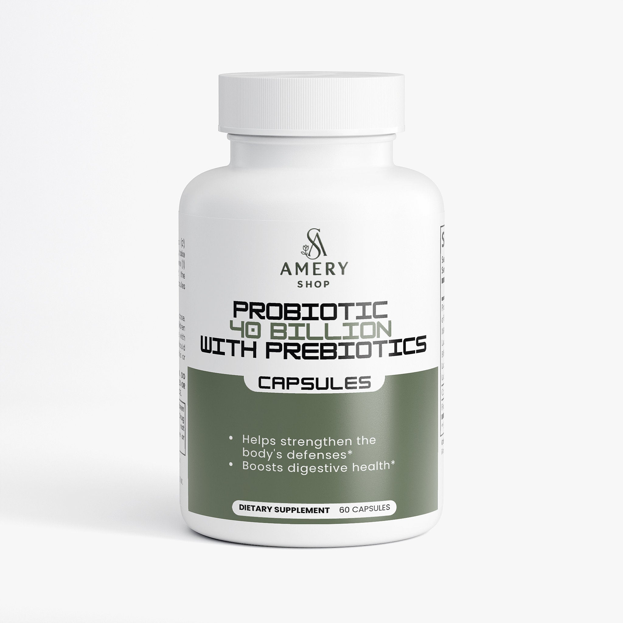 Probiotic 40 Billion with Prebiotics