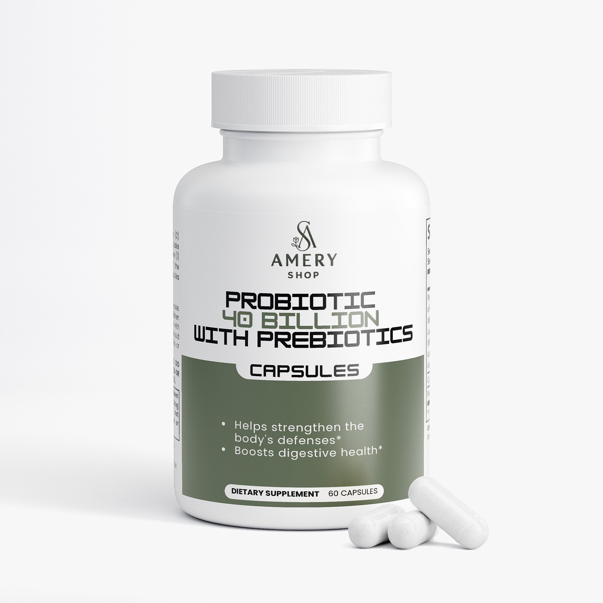 Probiotic 40 Billion with Prebiotics