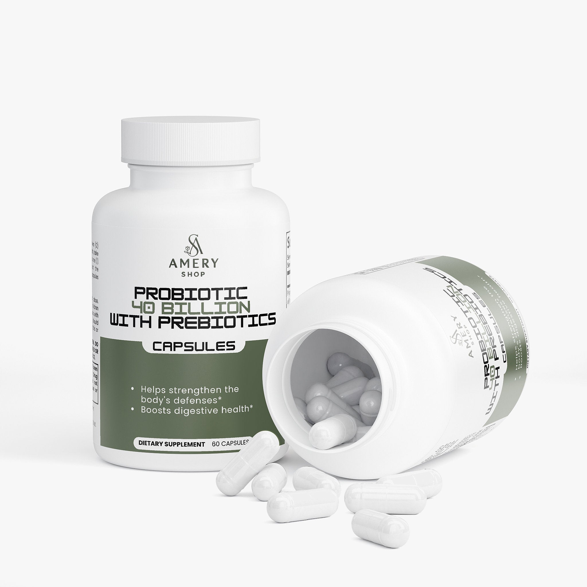 Probiotic 40 Billion with Prebiotics