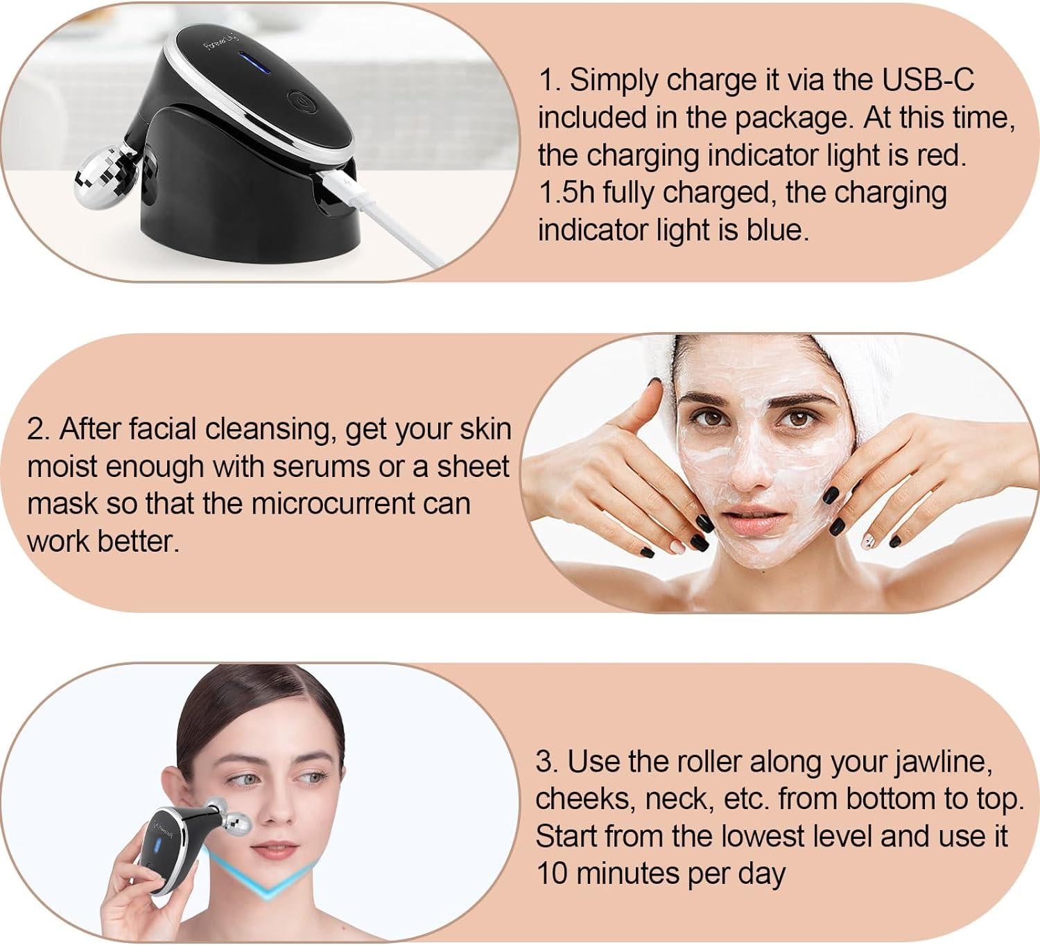 Face Body Roller Massager