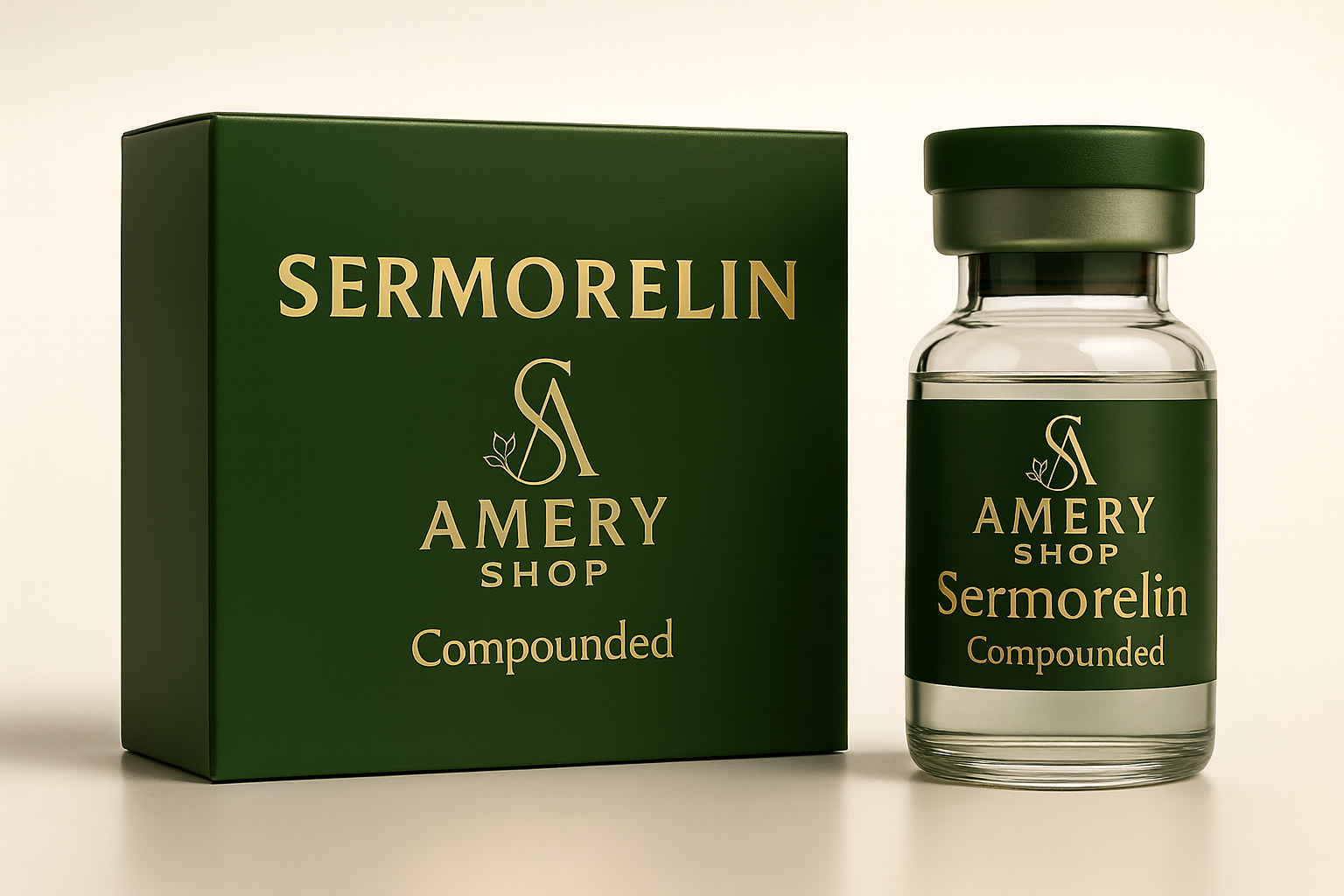 Sermorelin - 3ml/1mg - 1 Month Treatment  GH Releasing Hormone Analoge