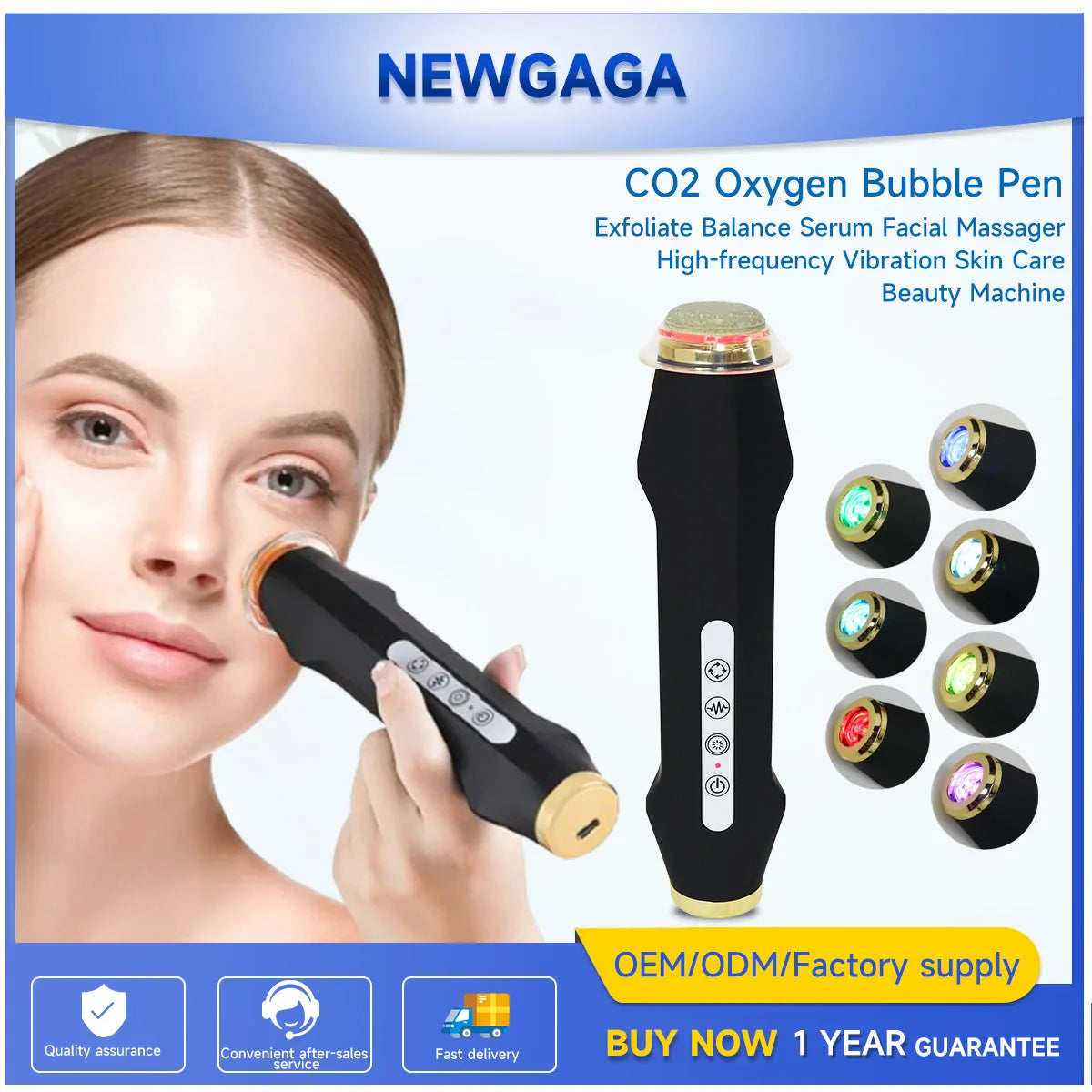 Portable CO2 Oxygen Bubble Pen