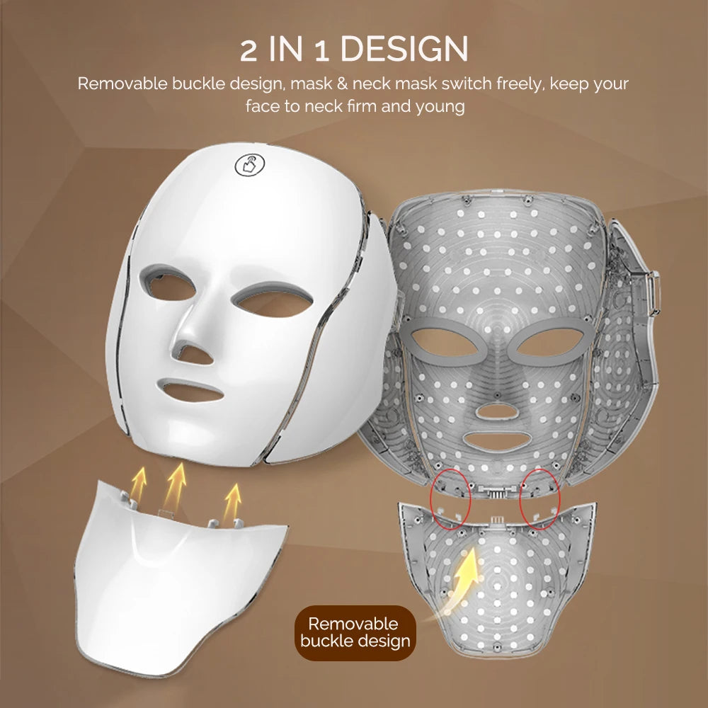 7 Colors Light LED Mask