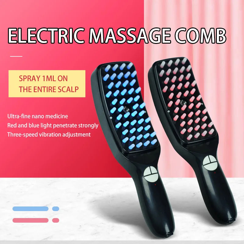 Electric Massage Light Therapy Comb