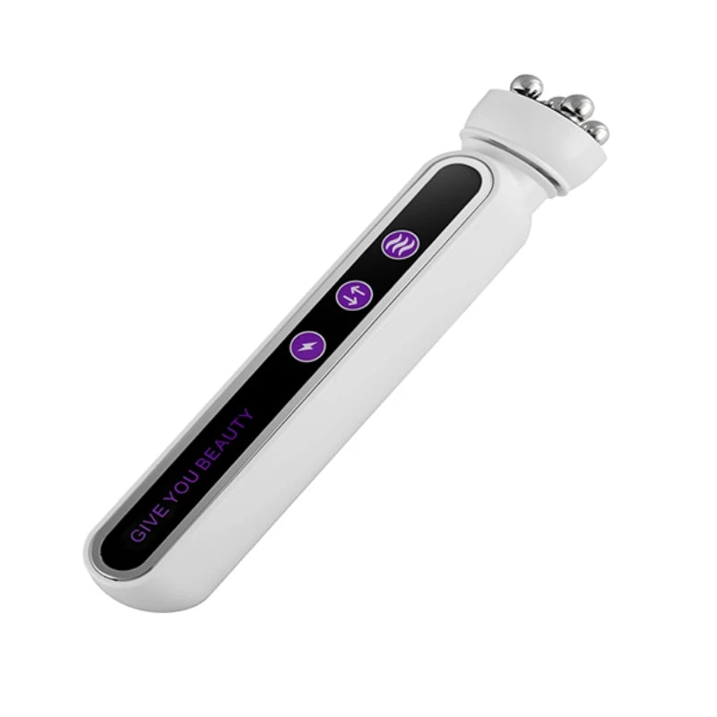 3in1 RF Heating EMS Facial 360° Roller Massager