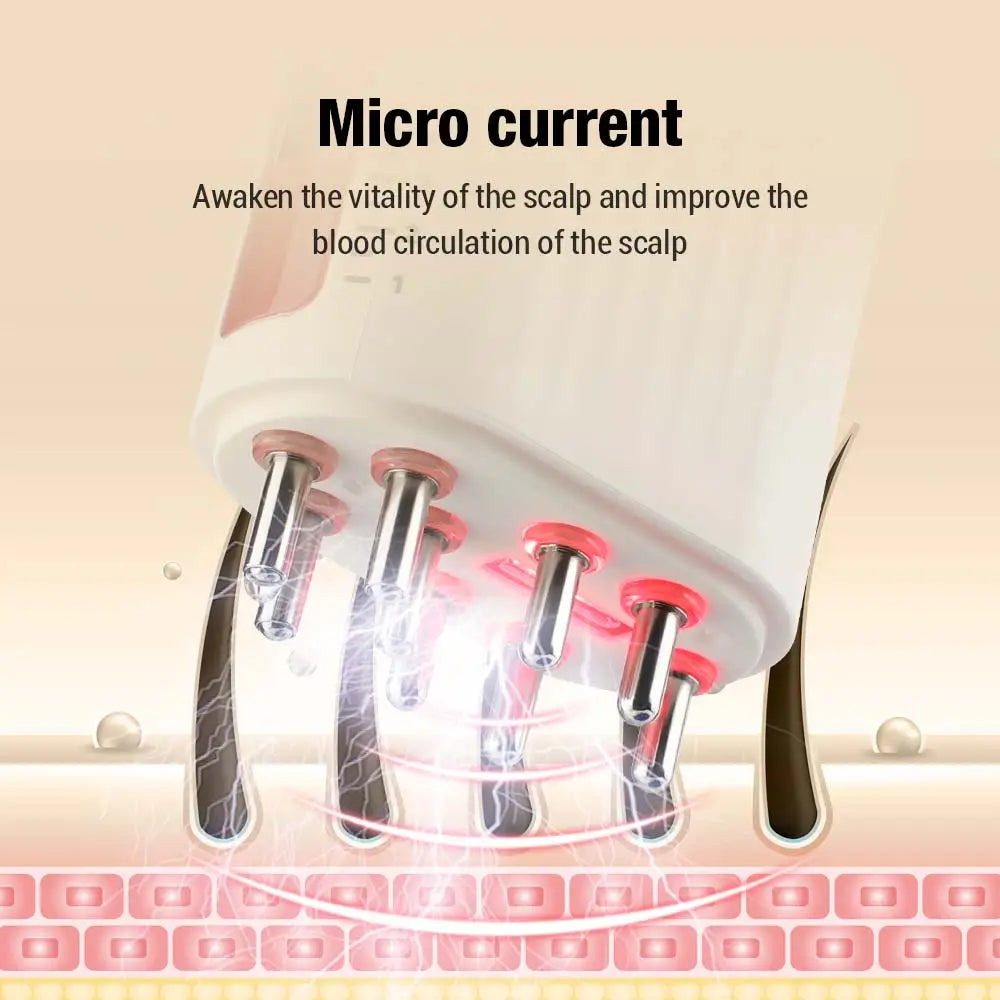 Hair Growth Oil Serum Comb