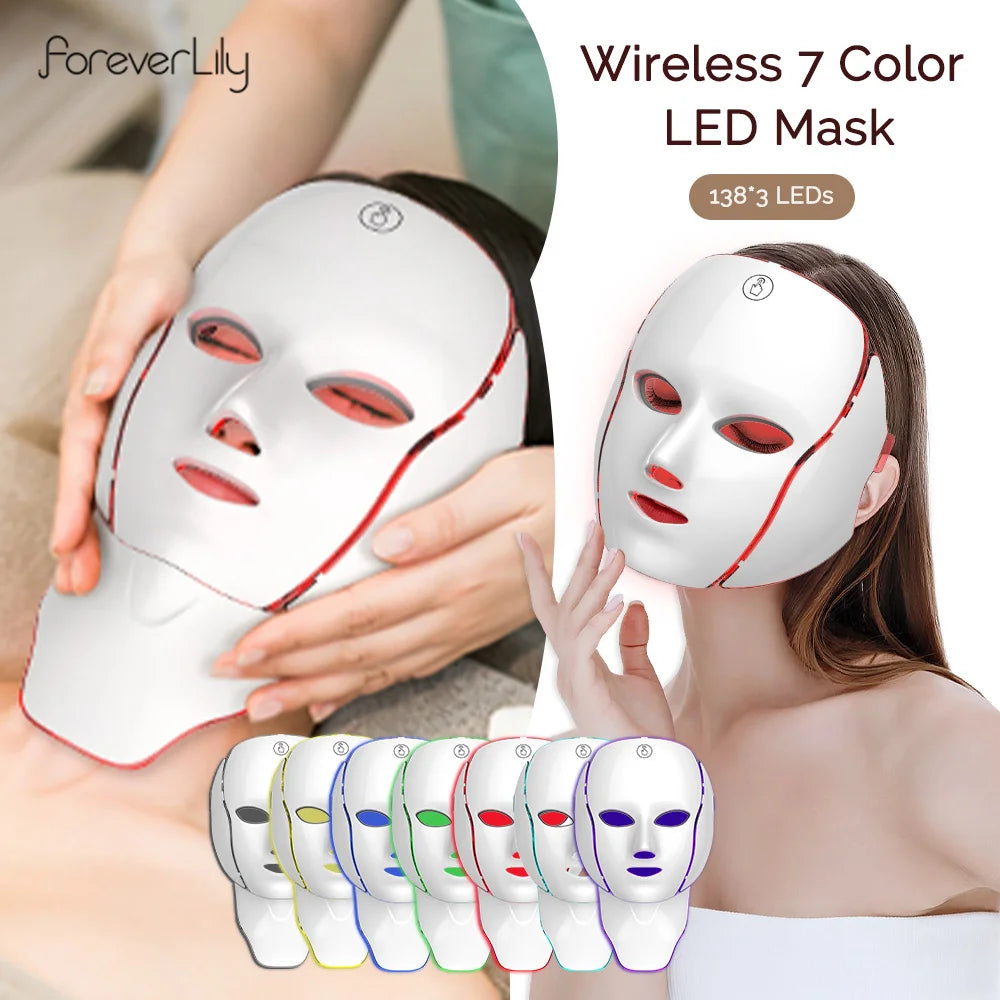 7 Colors Light LED Mask