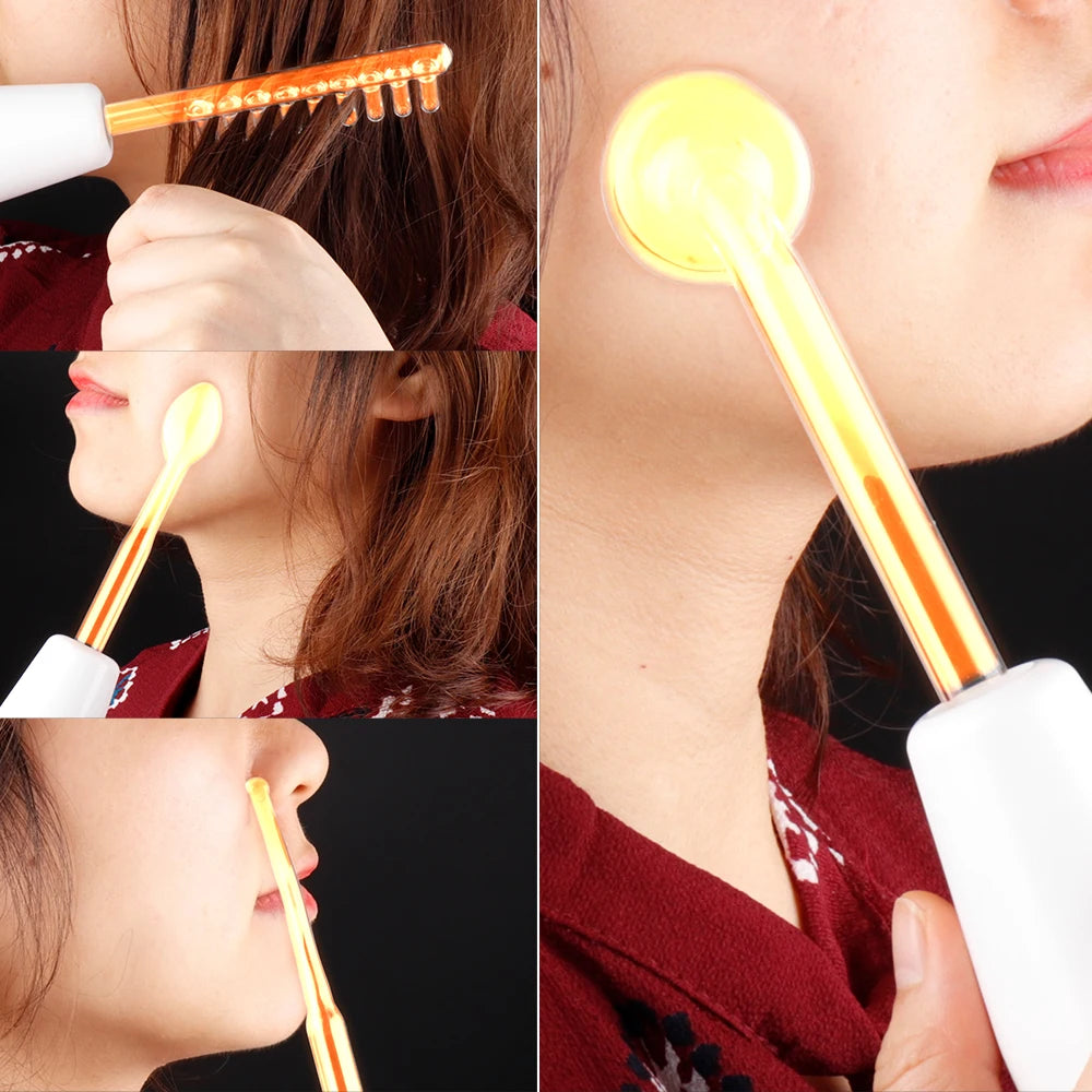 4-in-1 Portable High Frequency Facial Device