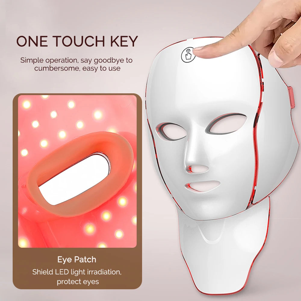 7 Colors Light LED Mask