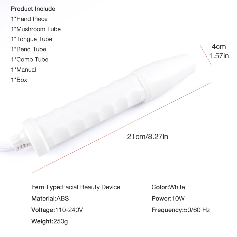 4-in-1 Portable High Frequency Facial Device