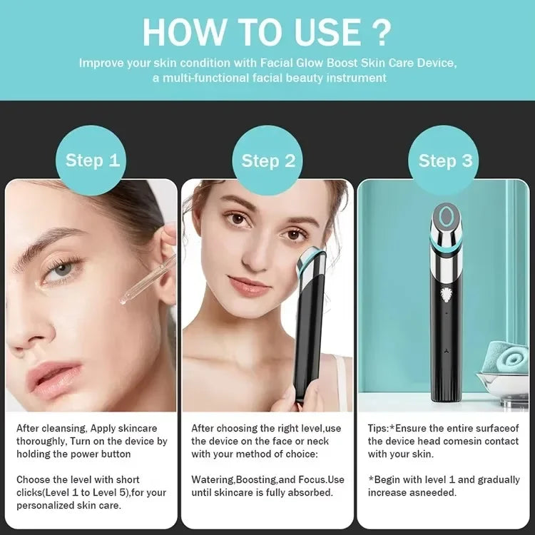 Anti Aging Microcurrent Lift Face Therapy