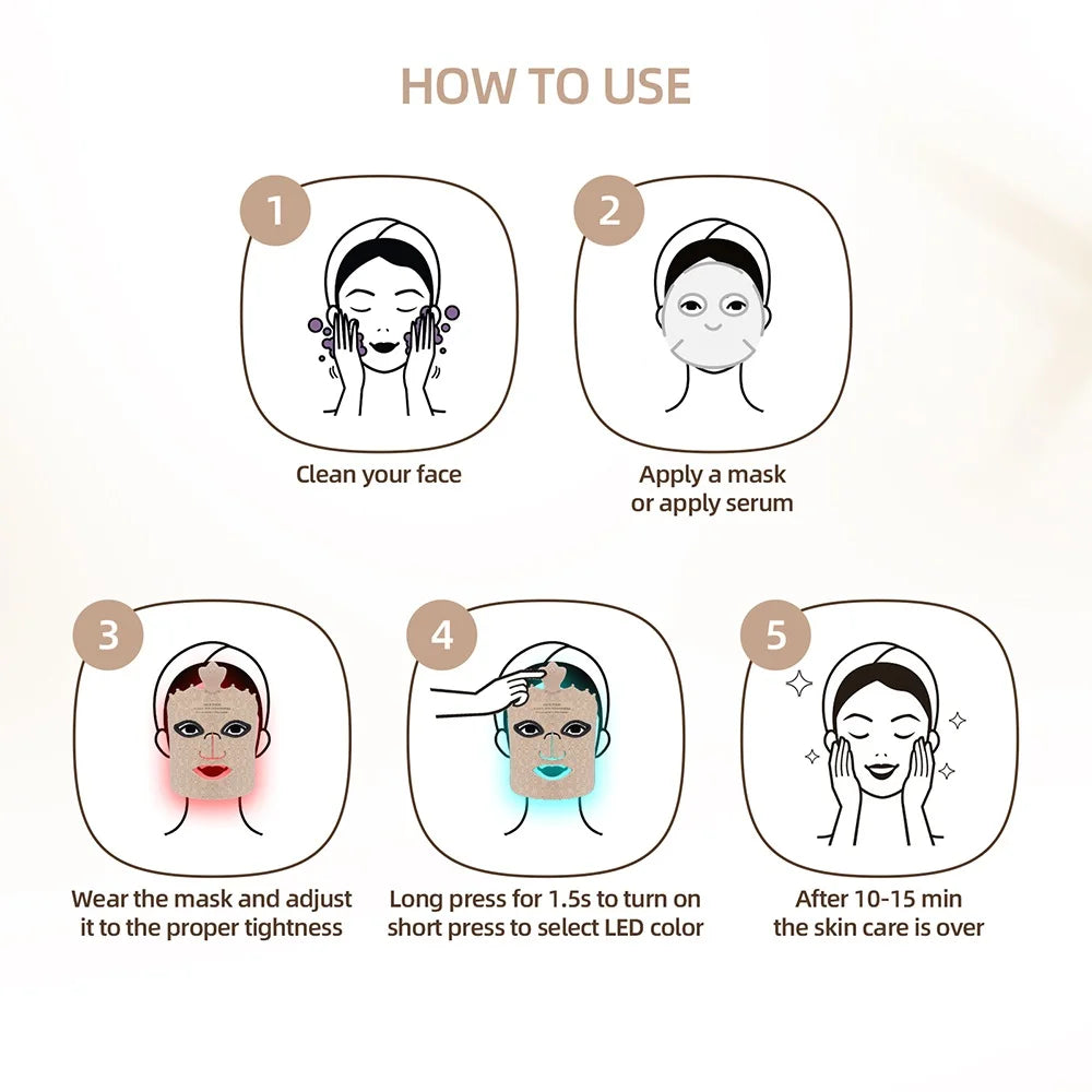3D Facial Beauty Silicone Mask