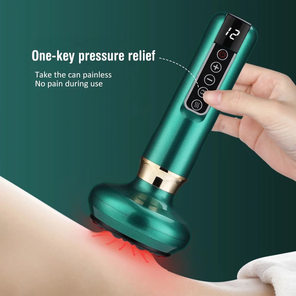 Rechargeable Magnetic Cupping Massager