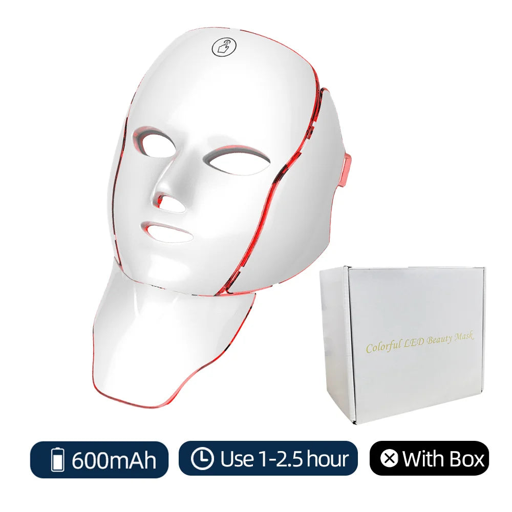 7 Colors Light LED Mask