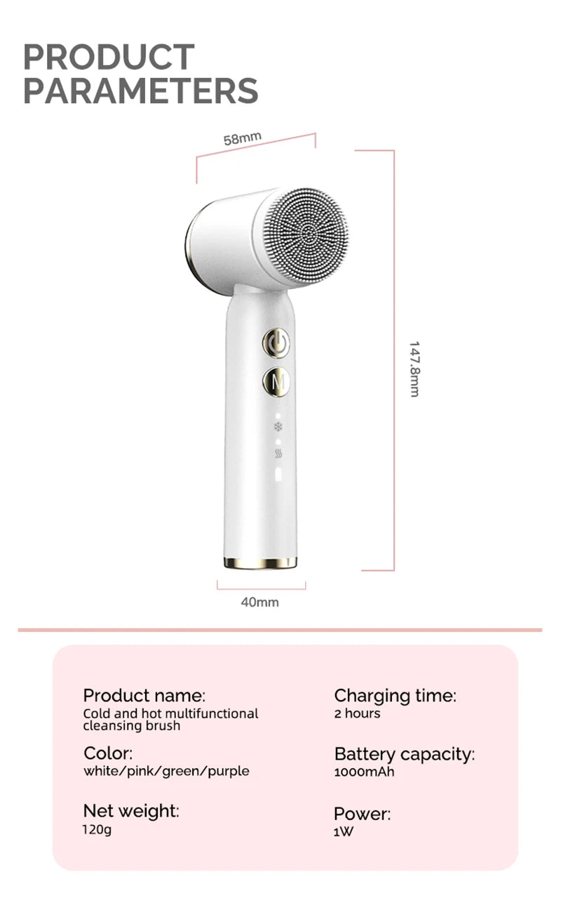 Rechargeable Multifunction Exfoliator Scrubber