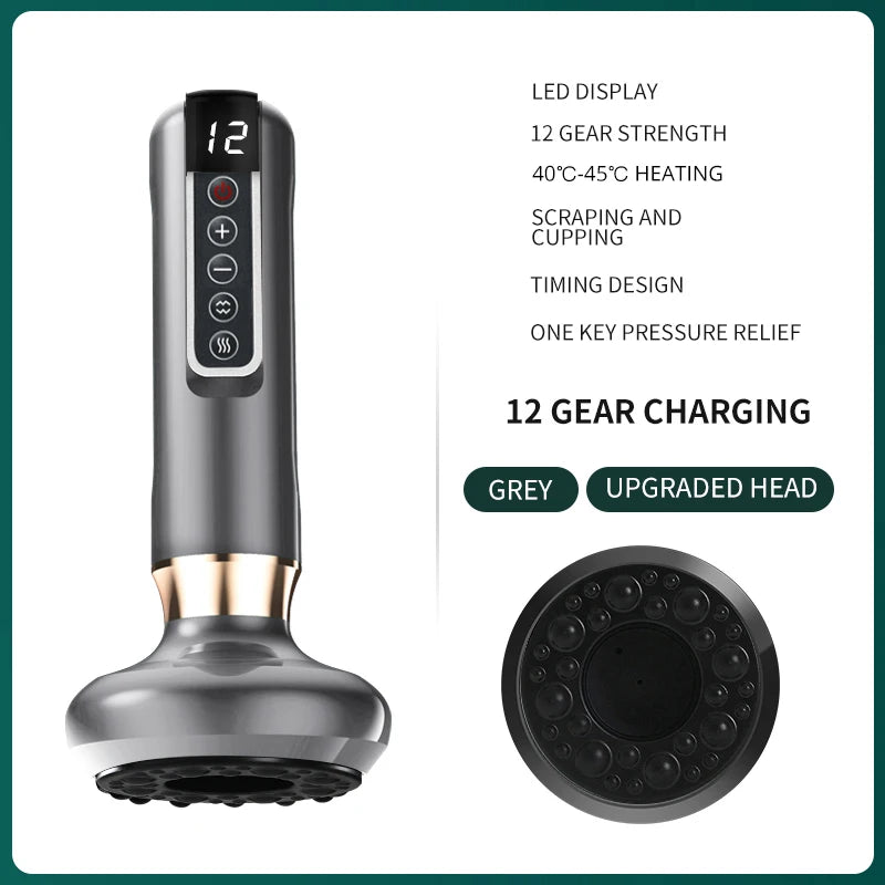 Rechargeable Magnetic Cupping Massager