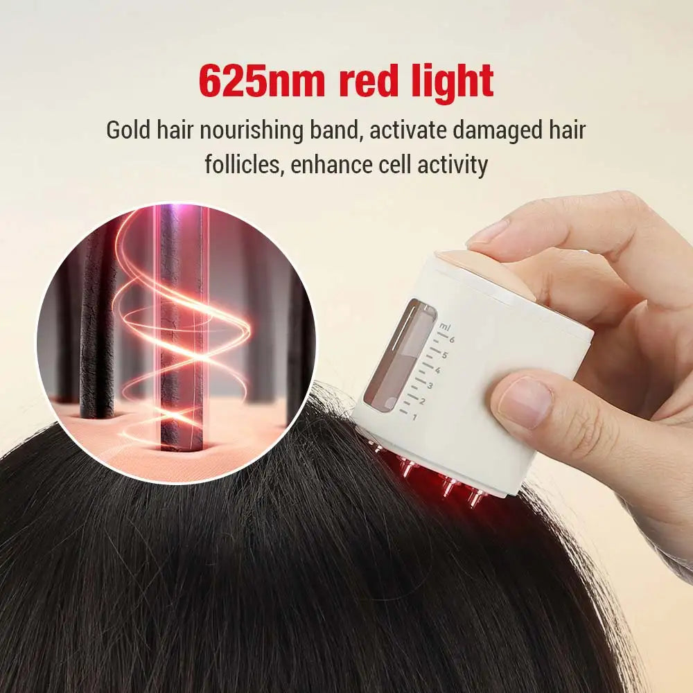 Hair Growth Oil Serum Comb