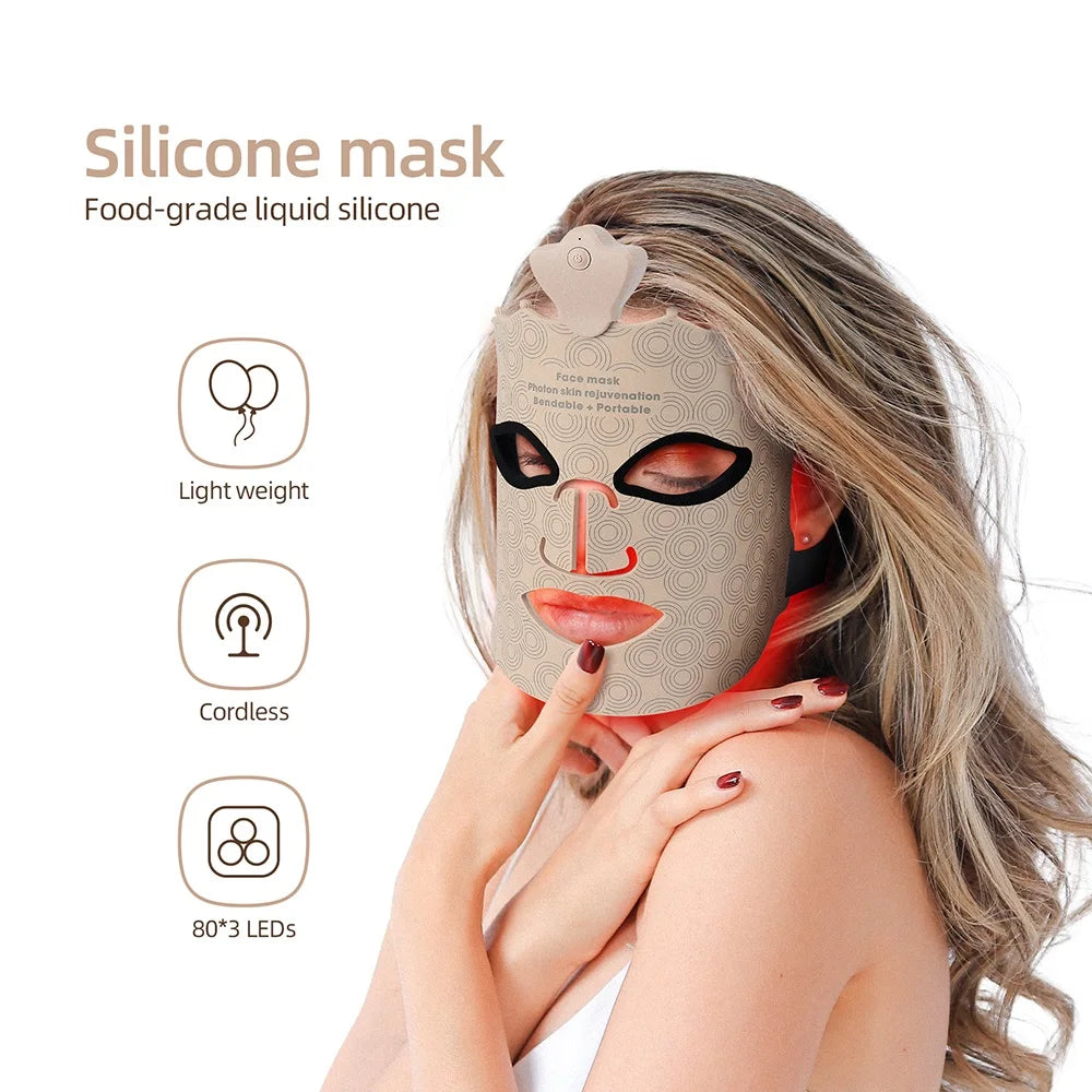 3D Facial Beauty Silicone Mask