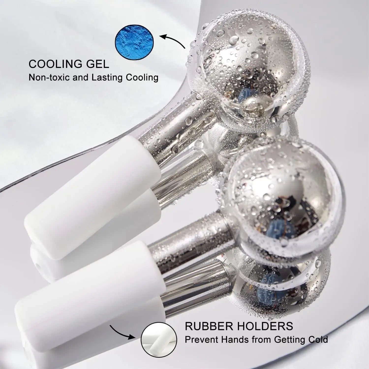 Mini 2pcs Stainless Steel Cryo Sticks