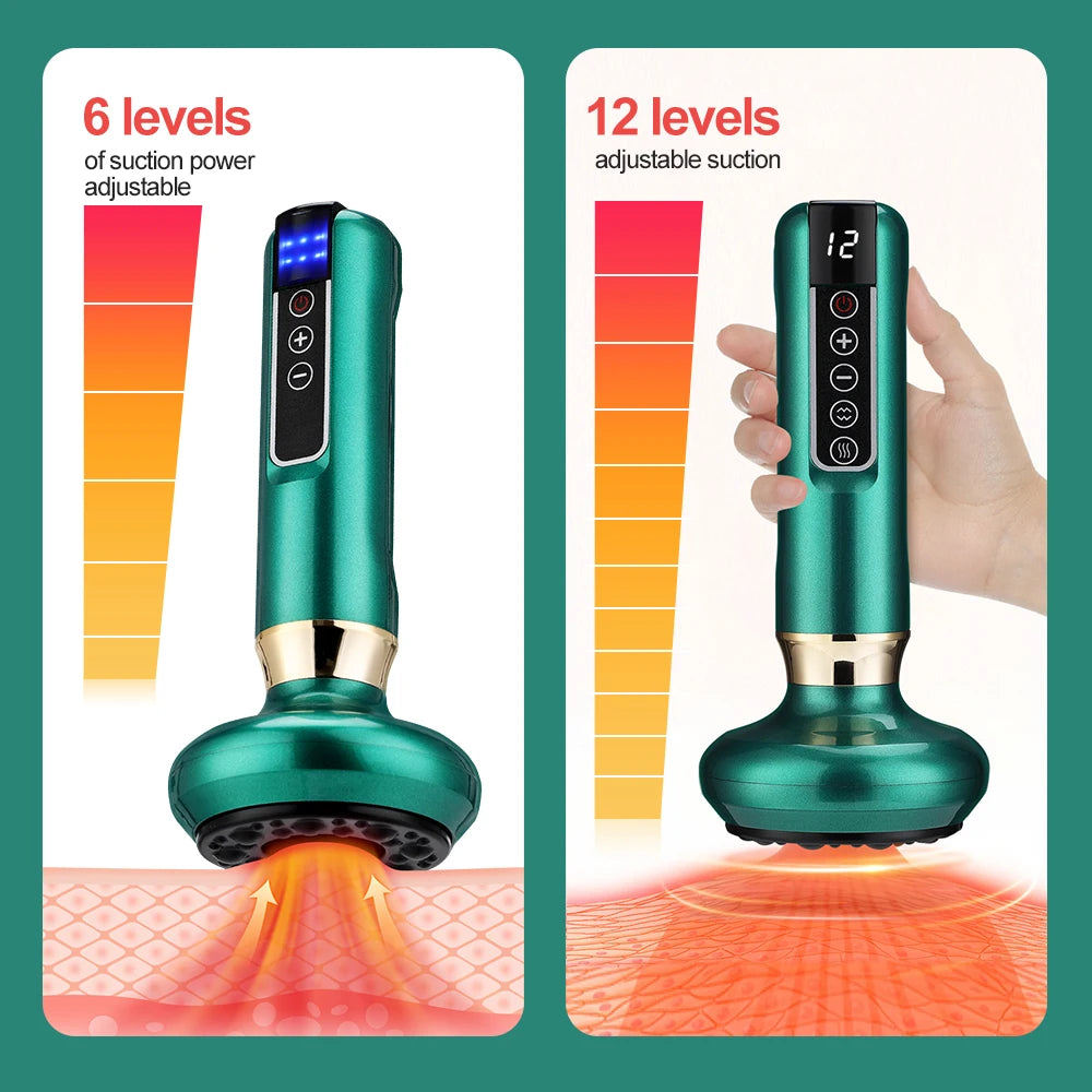 Rechargeable Magnetic Cupping Massager