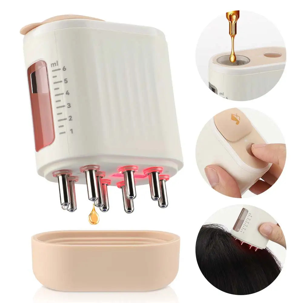 Hair Growth Oil Serum Comb