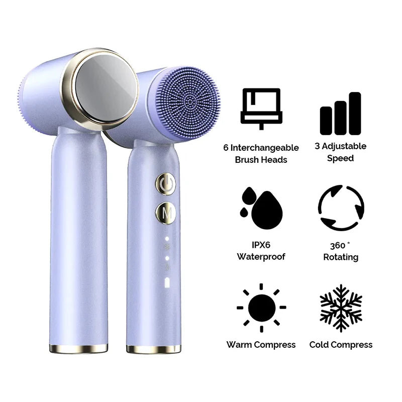 Rechargeable Multifunction Exfoliator Scrubber